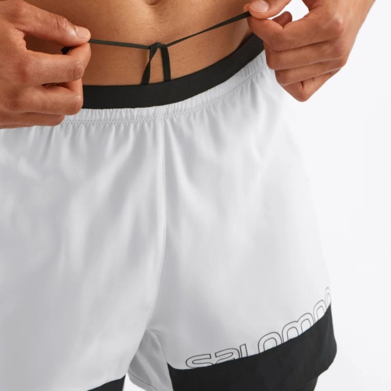 Bermudas Salomon Cross 2in1 Hombre Blancos | MX LPYO716